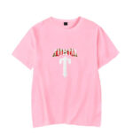T For Trapstar Flower T-Shirt Pink