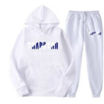Trapstar Chenille Decoded Grey Tracksuit Dazzling Blue/White