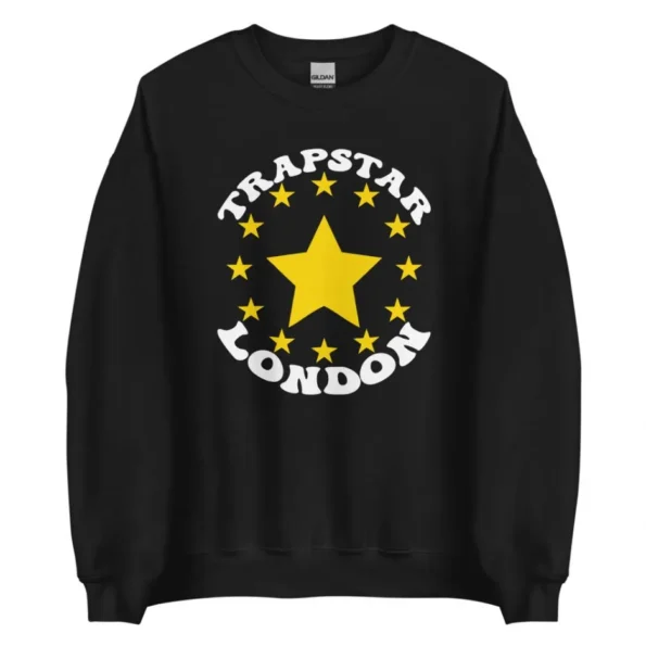 Trapstar Stars London Sweatshirt Black